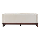 77 in. Square Arm Modern 3 Seater Boucle Sofa Upholstered Couch by HouseOfZazla