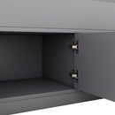 Captain Platform Bed Frame With Storage Bookcases, Shelves, And 4 Drawers by HouseOfZazla