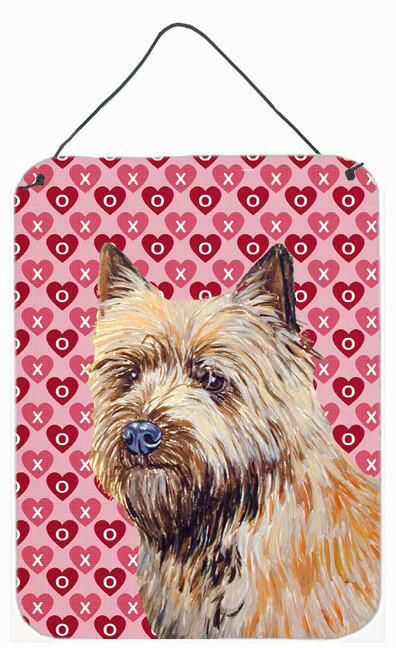 Cairn Terrier Hearts Love and Valentine's Day Wall or Door Hanging Prints