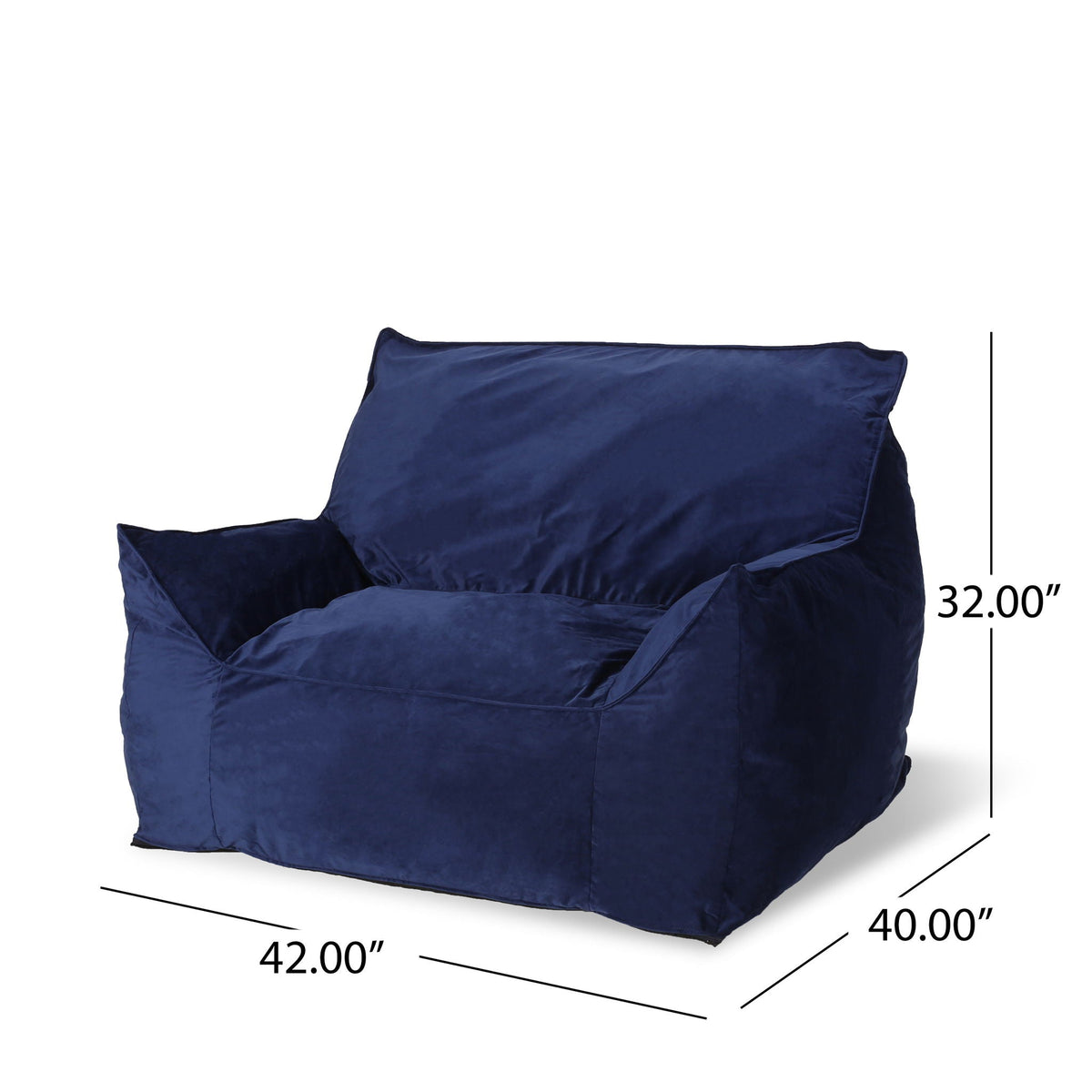 Allea - Bean Bag Chair With Armrests, photo 11 of 16