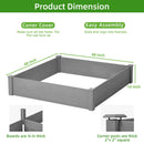 Outdoor Raised Garden Bed