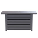 Propane / Gas Outdoor Fire Pit Table With Lid by HouseOfZazla