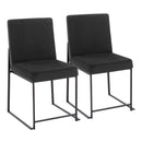 Fuji - Contemporary Modern Elegance With High Back Dining Chair (Set of 2) by HouseOfZazla
