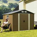 Campcraft 8x12 Ft Outdoor Metal Storage Shed by HouseOfZazla