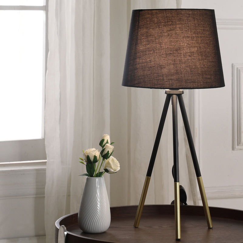 Walker Edison | Tripod Leg Metal Table Lamp