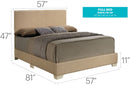 Elegant Platform Bed For Relaxed Spaces by HouseOfZazla