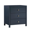 Nevarre - 3 Drawer Nightstand by HouseOfZazla