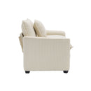 Modern Classic Fabric Single Chair Deep Seat Sofa With Pillow by HouseOfZazla