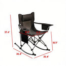 Set of 2 Folding Rocking Camping Chairs by HouseOfZazla