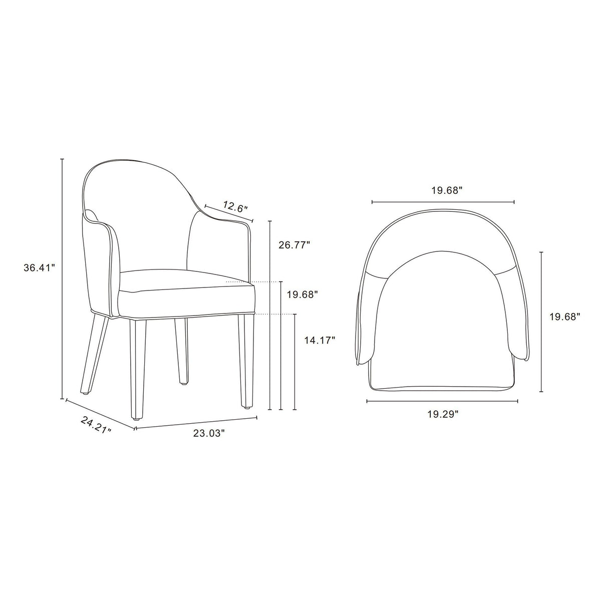 Hillman - Modern Armchair, photo 12 of 20