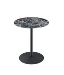 Circa - 17.5" End Table With Marble Textured Top by HouseOfZazla