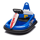 6V Kids Ride on Electric Go Kart Bumper Car W/Parents Remote Control,Three Speed Adjustable,LED Lights,Horn,Bluetooth,Player&360Spin,Vehicle body with Anti-collision padding for 18m+.