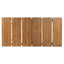 Acacia Wood Outdoor Chaise Lounge