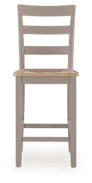 Harperfeld - Barstool (Set of 2) - Natural / Gray