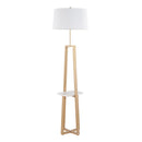 Cosmo - Shelf Contemporary / Glam Floor Lamp