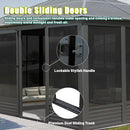 11.2x14.6FT Aluminum Hardtop Gazebo