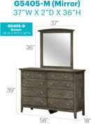 Hammond - Elegant Casual Dresser For Any Room by HouseOfZazla