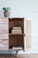 TV Console With Cane Doors - Multicolor by HouseOfZazla