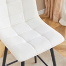 Bar Chair Set Comfortable With Metal Legs And Ergonomic Design by HouseOfZazla
