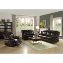 Corra - Motion Loveseat - Espresso Synthetic Leather by Unique Piece Furniture