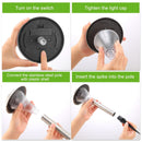 8Pcs Solar Garden Lights Outdoor IP44 Waterproof Solar Pathway Lights Color Changing Landscape Lamps 10Hrs Lawn Lighting for Yard Driveway Walkway