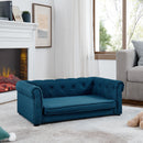 Modern Elegant Rectangle Pet Bed, Durable Elevated Dog Sofa by HouseOfZazla