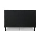 Aspen - Vertical Tufted Modern Headboard Platform Bed Set by HouseOfZazla
