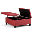 Harrison - Upholstered Coffee Table Storage Ottoman by HouseOfZazla