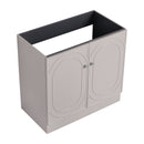 Modern Freestanding Bathroom Vanity With Soft Close Cabinet Doors by Unique Piece Furniture
