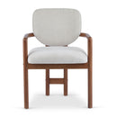 Upholstered Arm Dining Chairs (Set of 2)
