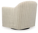 Valwick - Swivel Accent Chair - Cream / Brown by Unique Piece Furniture