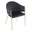 Modern Upholstered Dining Chair With Frame And