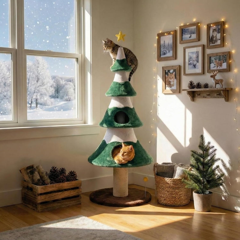 62" Cat Tree with Heavy Duty Base, photo 7 of 8