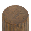 MGO Outdoor Indoor Side Table - Tree Stump Style by HouseOfZazla