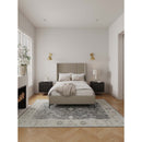 Promenade - Bed With Upholstered Headboard And Slats by HouseOfZazla