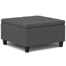 Harrison - Upholstered Coffee Table Storage Ottoman by Unique Piece Furniture