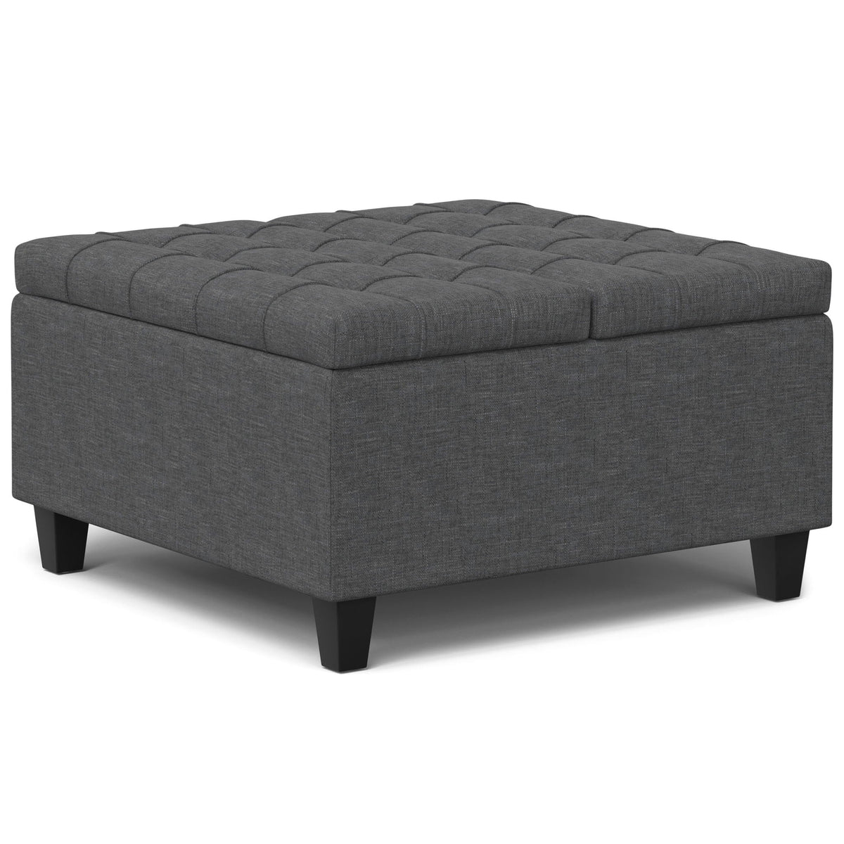 Harrison - Upholstered Coffee Table Storage Ottoman, photo 13 of 40