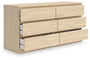 Onita - Six Drawer Dresser by Unique Piece Furniture