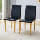 Modern Dining Chairs With Metal Legs by Unique Piece Furniture