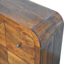 Darcy - 3 Over 3 Drawer Chest - Brown by HouseOfZazla