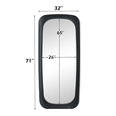 Izusa - Floor Mirror - Black by Unique Piece Furniture