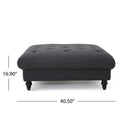 Madrid Tufted Ottoman Footrest by HouseOfZazla