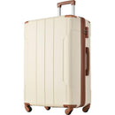 Hardshell Luggage Sets 3 Pcs Spinner Suitcase with TSA Lock Lightweight 20"24"28"