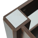 Modern Bathroom Vanity With Rectangle Ceramic Sink, Soft Closing Doors by HouseOfZazla