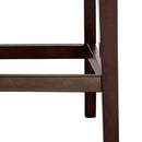 Tufted Counter Stool With Button Tufted Back - Tan by HouseOfZazla