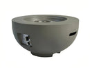 Outdoor Round Propane Fire Pit Table 28-inch, 40,000 BTU by HouseOfZazla