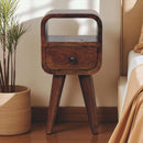 Mini Open Bedside Nightstand by HouseOfZazla