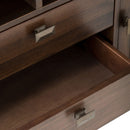 Artisan - TV Media Stand - Natural Aged Brown by HouseOfZazla