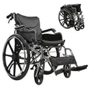 Heavy-Duty Manual Wheelchair for Adults with Double X Force Support by HouseOfZazla