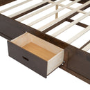 Platform Bed With Multi Storage Headboard, USB And Drawers by HouseOfZazla